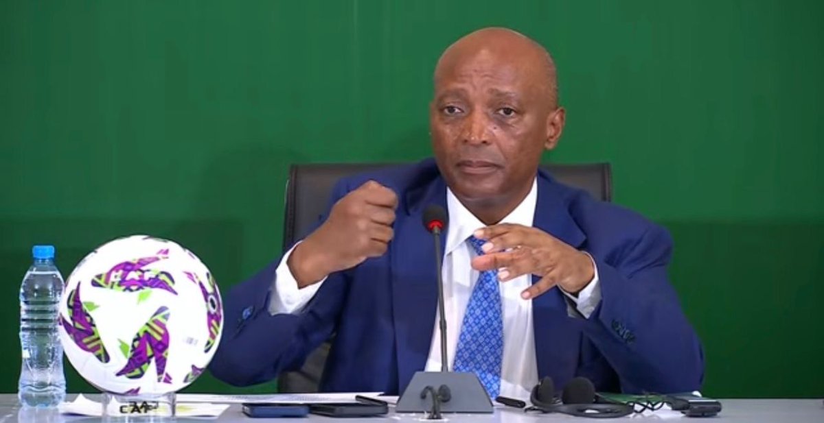 MickyJnr__'s tweet photo. Patrice Motsepe addressed the incidents that occurred during the final of the 2025 AFCON, describing them as embarrassing for African football.

He assured that decisive steps will be taken to ensure such scenes never happen again.

#CAFExco
#AfricanFootball https://t.co/R6KE6B9jgX