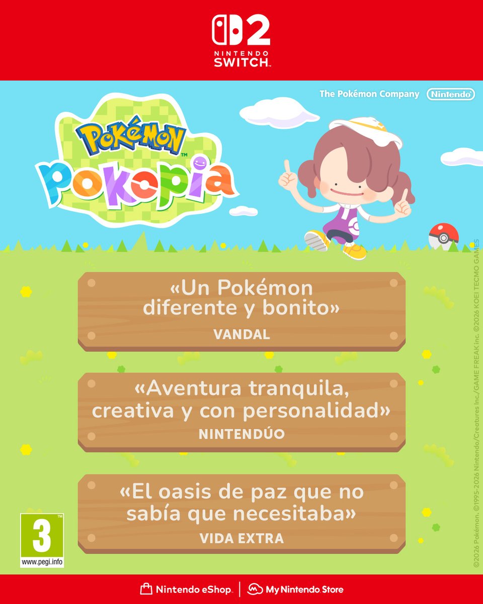 Nintendo España tweet media
