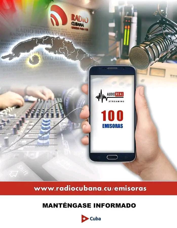 Más de 100 emisoras conforman el sistema de la <a href="/radio_cubana/">Radio Cubana</a>, centenaria pero joven siempre en su quehacer, por muy complejos que sean los tiempos. 
Nuestros radialistas son apasionados, comprometidos, innovadores, se crecen. 

👏Felicidades en el Día Mundial de la Radio 📻