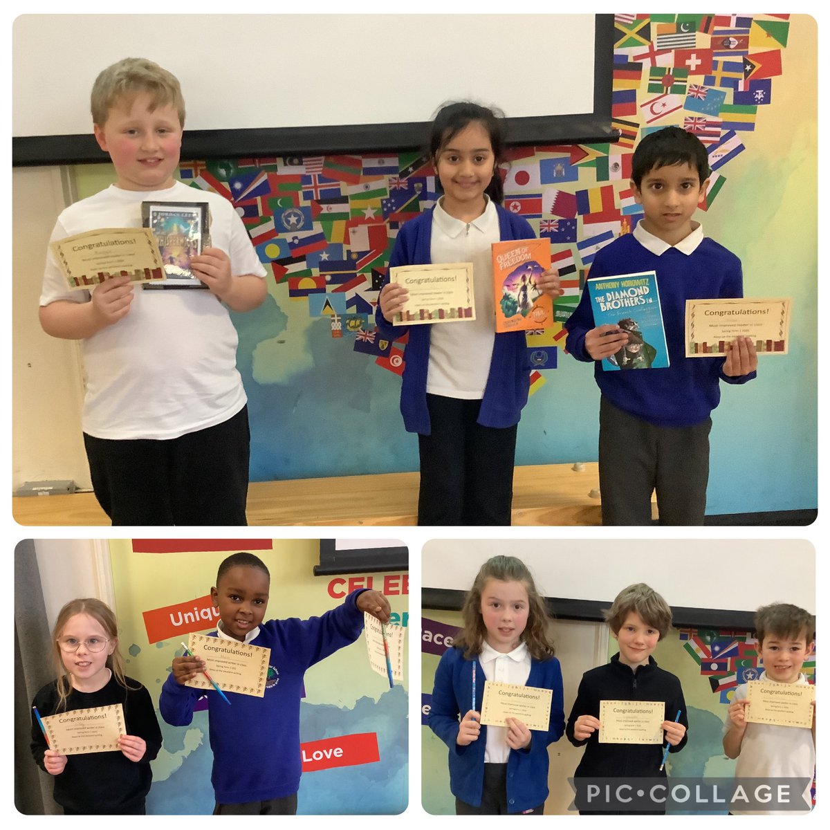 ReinwoodJuniors's tweet photo. Congratulations to our Year 3 Achievement Assembly winners. #RJS3R #RJS3C #RJS3BF https://t.co/p6Zqt68khq