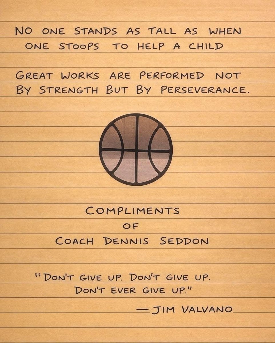 Thank you, Coach Dennis Seddon for supporting our fight against DIPG by purchasing an ad in the Bean’s Ball 2026 event book.   

There is no cause greater than the fight for our children’s right to grow up to be adults. 

#StormTheHeavens #PrayLikePhil #CrushDIPG #WeMustDoBetter