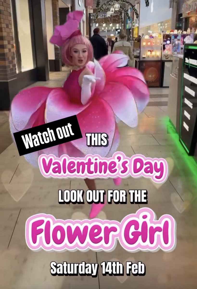 wearetouchwood's tweet image. Watch out for our Skating Flower Girl as she twirls through Touchwood this Saturday, spreading smiles, love and sweet chocolate treats along the way. 

You can catch her roaming the centre at intervals. 💕

#Solihull #SpreadTheLove #valentinesday