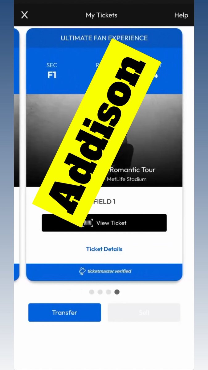 AddisonElsaa's tweet image. I’ve got two floor tickets to Bruno mars concert at MetLife Stadium East Rutherford New Jersey on August 22 (Saturday) NJ

It’s available for face value and transferable instantly. HMU if you’re interested in getting them

#BrunoMars tour tix 8/22 romantic tour ny nyc met life ^^