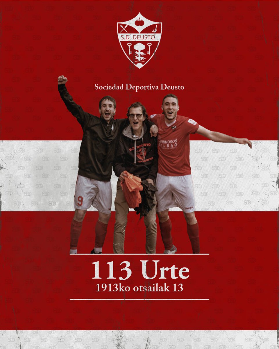 1️⃣1️⃣3️⃣ urte betetzen ditugu gaur 🥳🥰

#EgurreDeustu 🍅🍅🍅