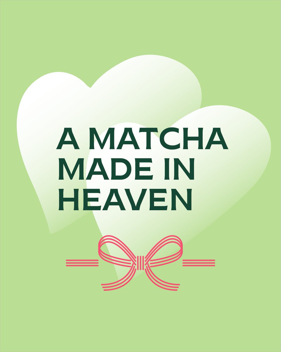 teameteas's tweet photo. We’re playing Cupid! 💘
Find your perfect Teame Matcha on our website. Fruity, creamy, or classic – fall in love at first sip.
Even sweeter? Unlock 14% off till Valentine’s Day.
On Matcha and all our teas.
Sip. Save. Swoon. https://t.co/4DpkKGkPQN