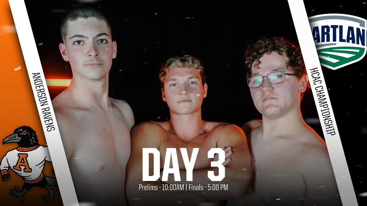 Day 3, here we go!

Line up:
- 400 IM
- 100 Fly
- 200 Freestyle
- 100 Breaststroke
- 100 Backstroke

#SoarRavensSoar #GBGR #AndersonUniversity #AUSD #AUAthletics #HCAC #NCAAD3