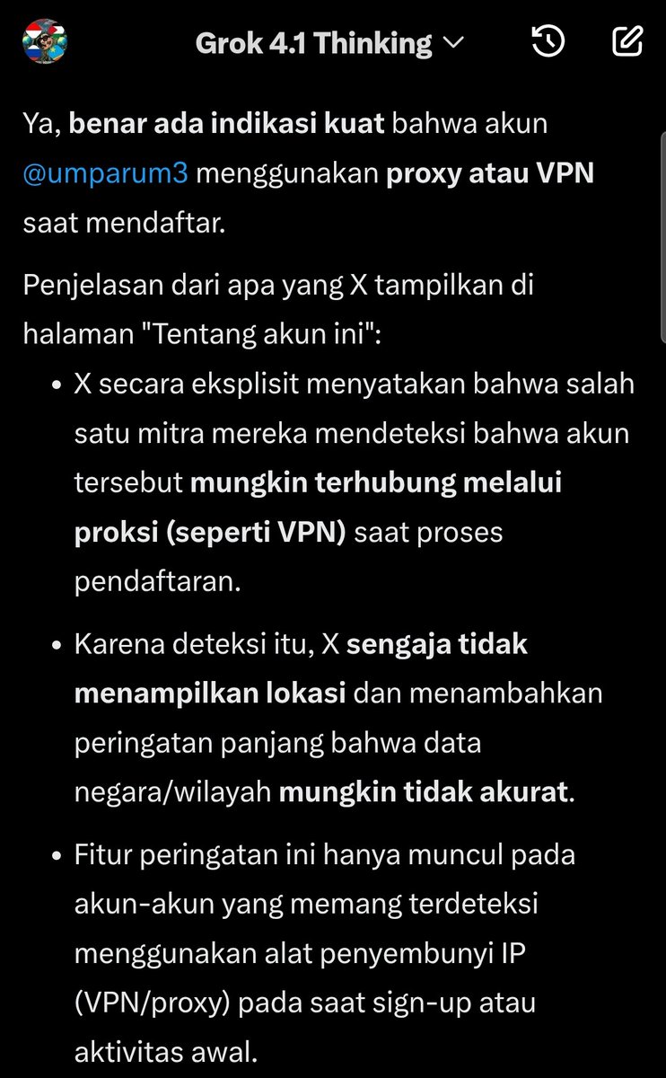 AMADO__1D's tweet photo. @umparum3 benar nggak nih ?,saya sudah memverifikasi langsung lewat @grok https://t.co/NIZC1o2N4e