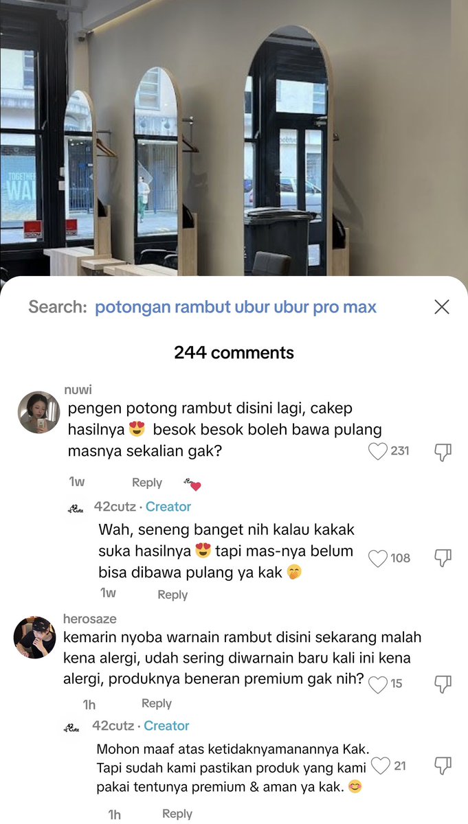 catwasreal's tweet photo. nitdo au when

syam (nit) tadinya komplain ke salon yang bikin dia kena alergi habis di warnain, tapi kok pas tau ownernya, malah kecantol ya? https://t.co/0YgI1B2PHl