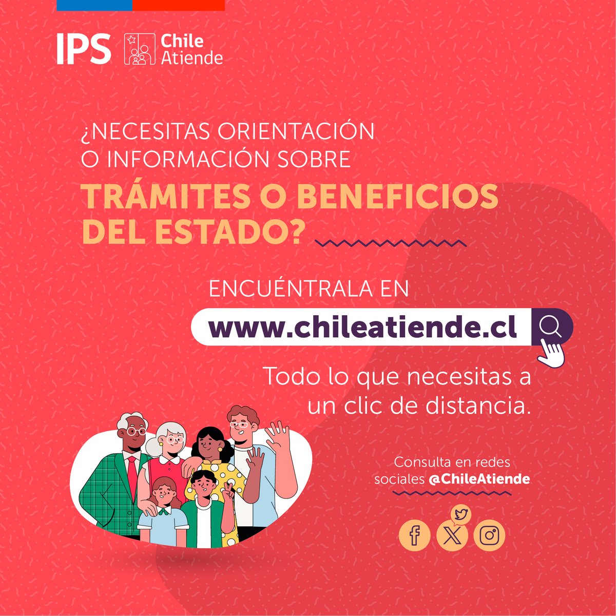 ¡Buen día!
¿Sabías que no necesitas salir para hacer tus trámites?🥳
¡Con chileatiende.cl lo resuelves desde casa!👏
Entra ahora y descubre todo lo que puedes hacer en línea👇
✅Resolver tus preguntas
✅Descargar documentos
✅Solicitar beneficios y más
¡Ingresa ahora!💻
