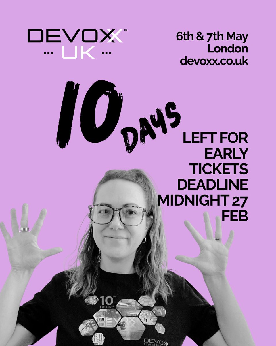 DevoxxUK tweet media