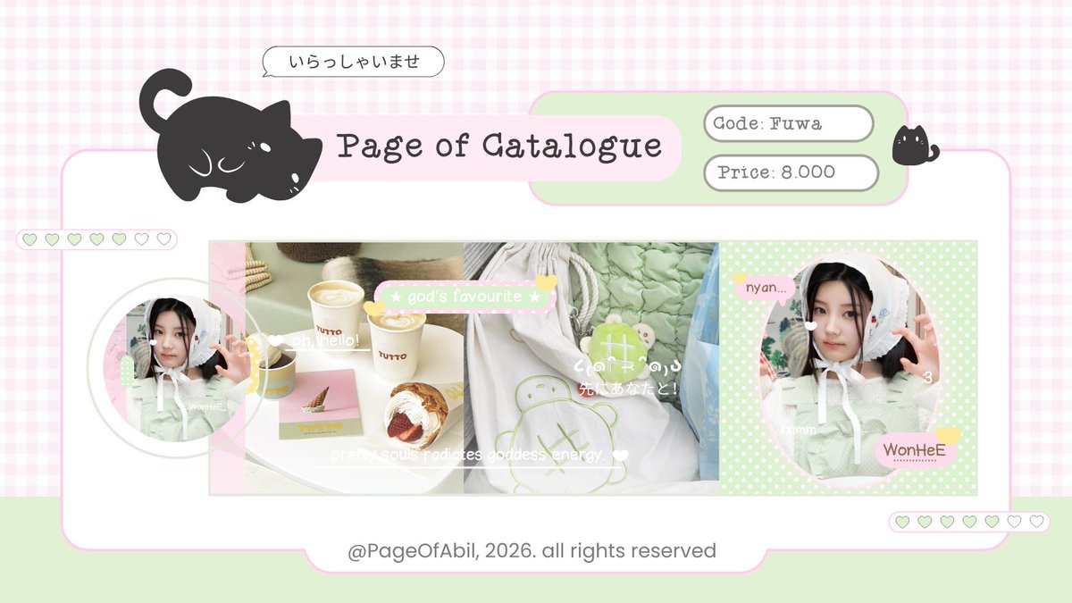 PageOfAbil's tweet image. 🐈___ help  rt  &amp;amp;  ospek?  tysm!

aLo!  ayo  kenalan  sama  set up  &amp;amp;  4  anak  imup  abil  ₊  👧🏻 ˚  namanya  'usagi',  'miku',  'lemonaide',  dan  'fuwa'  &amp;gt;____⭐️

adakah  yang  mau  menjadi  kinci?  boleh  drop  foto  cerah  ceria,  copal,  nick,  &amp;amp;  nama  katalog  yang  dimau…