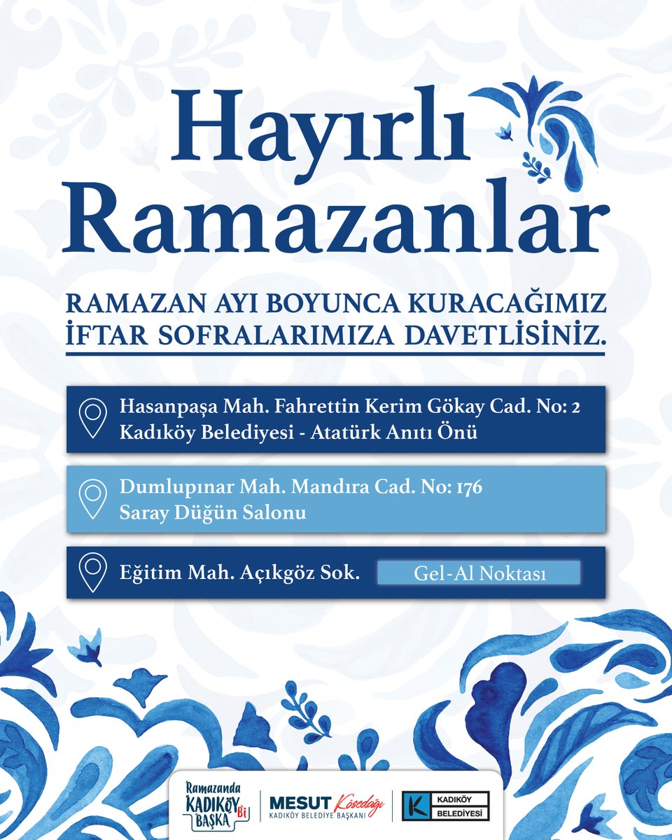 Kadıköy Belediyesi tweet media