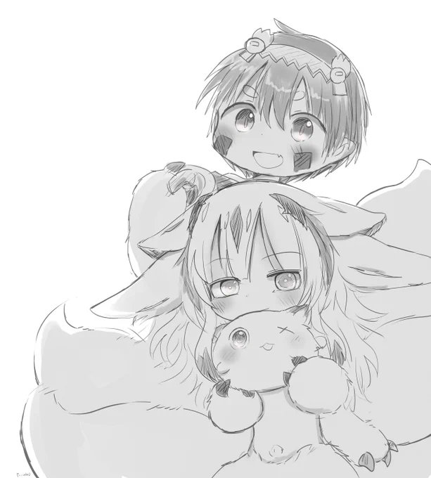 昨日の絵はクレヨンブラシで線が太すぎたので丸ペンで細くしました 