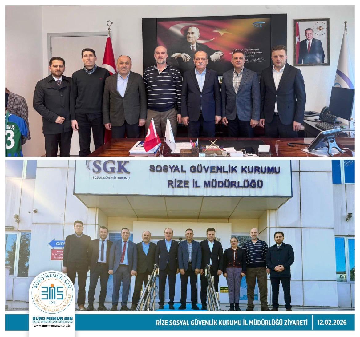 RizeSGK's tweet photo. Büro memur-sen genel başkanı Yusuf Yazgan kurumumuz ve çalışma arkadaşlarımızı ziyarette bulundu https://t.co/a3xASRhxZH