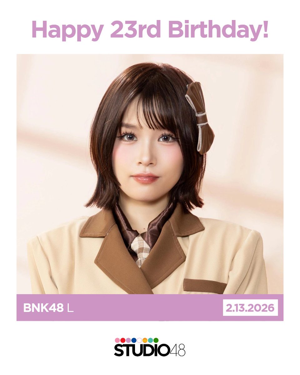 Happy birthday, #LBNK48! 🎂🎉
#LBirthday23rdCase #BNK48