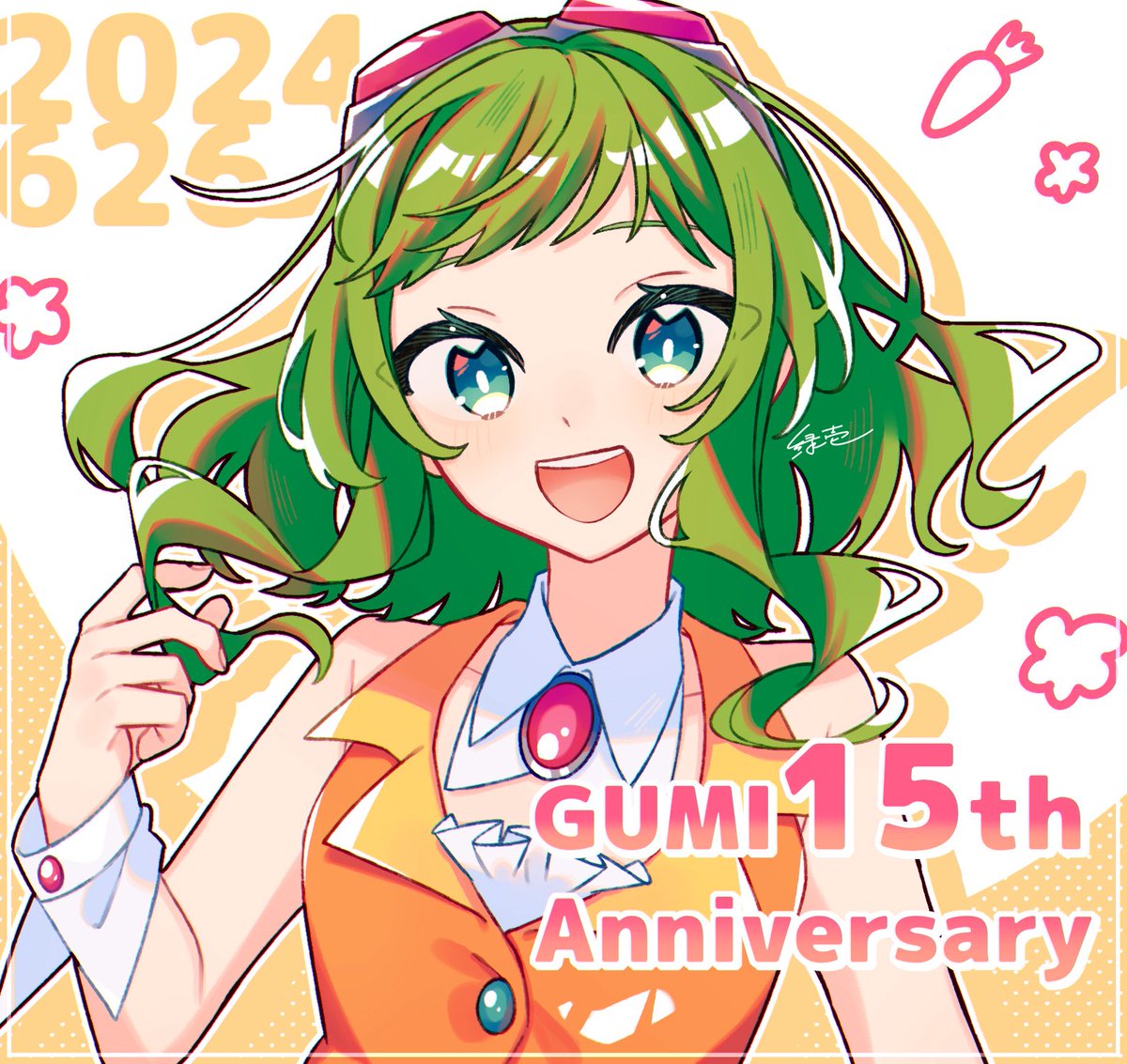 私はこういう絵を描いています 緑が推しです🫶💚💙 たまに絵を動かします✧