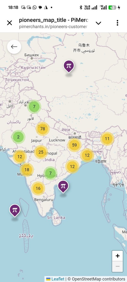 pibrens's tweet photo. 🇮🇳 Indian Pioneers are active on https://t.co/RAHoXxCQhK!
Shops and services across India are joining the Pi ecosystem 🚀
Add your business, support local merchants, and grow together with Pi 💜 @PiCoreTeam
#PiNetwork #PiMerchants #India #Pioneers https://t.co/iMuOp6nSYQ