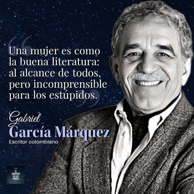 Frase de García Márquez