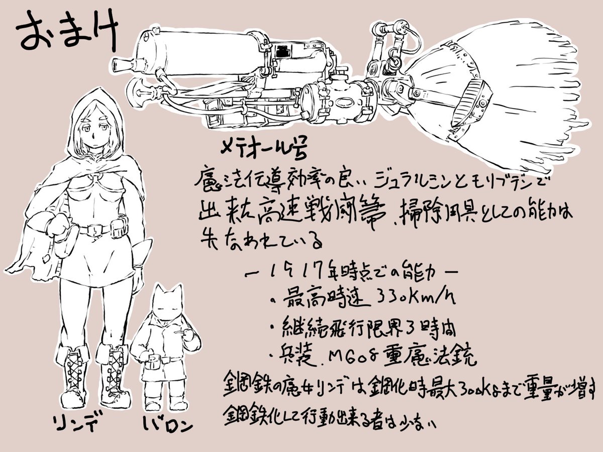 #自分で生み出した一次創作オリジナルキャラを流そう
鋼鉄の魔女リンデ 