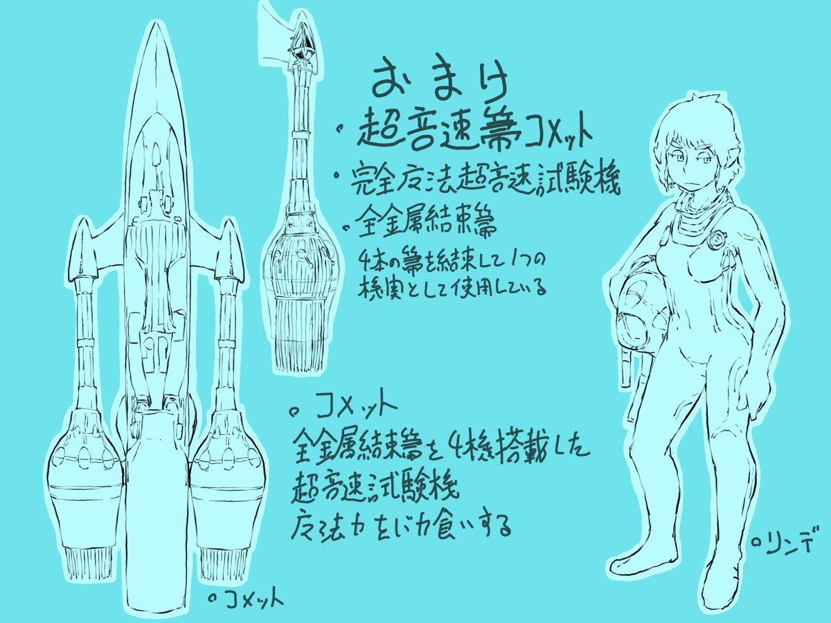 #自分で生み出した一次創作オリジナルキャラを流そう
鋼鉄の魔女リンデ 