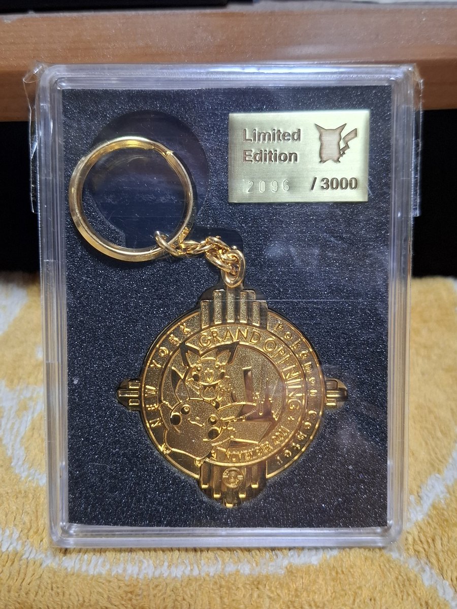 ポケモンセンターN.Y. グランドオープニングキーホルダー シリアル