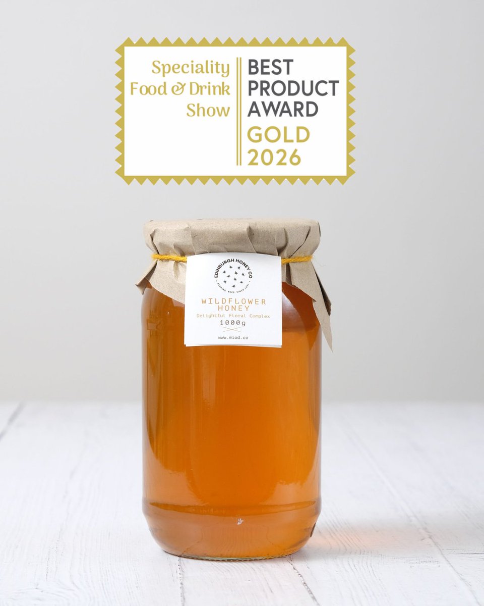 ScotTradeFair's tweet photo. We’re totalling buzzing that Edinburgh Honey Co. took home Best Product in our sweet category 🐝 🍯 

Independently crafted, delicious flavours, and clearly a favourite with our judges- this one was at first taste 💛

Perfect timing to celebrate a sweet winner on Valentines Day💌 https://t.co/jTvnOrHArl
