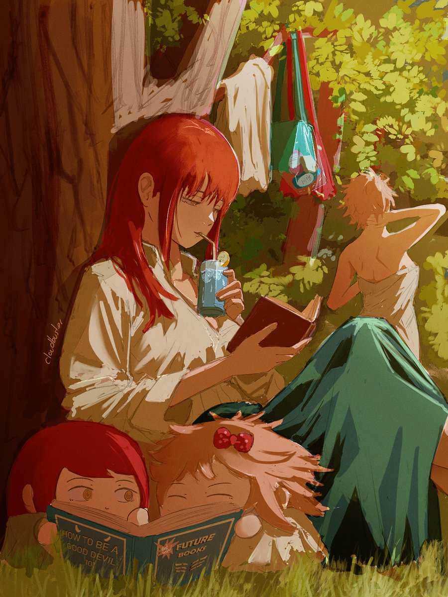 "A quiet moment." 

#chainsawman #makima