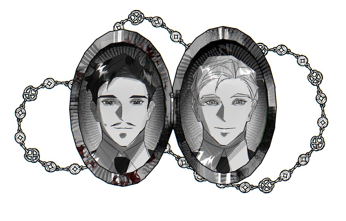 cmms'ed @/Mygeshabeen for stevetony locket!! i really really like how it finished, this is the kind of vibes i like the most for 616 version of them 🥹🥹🥹