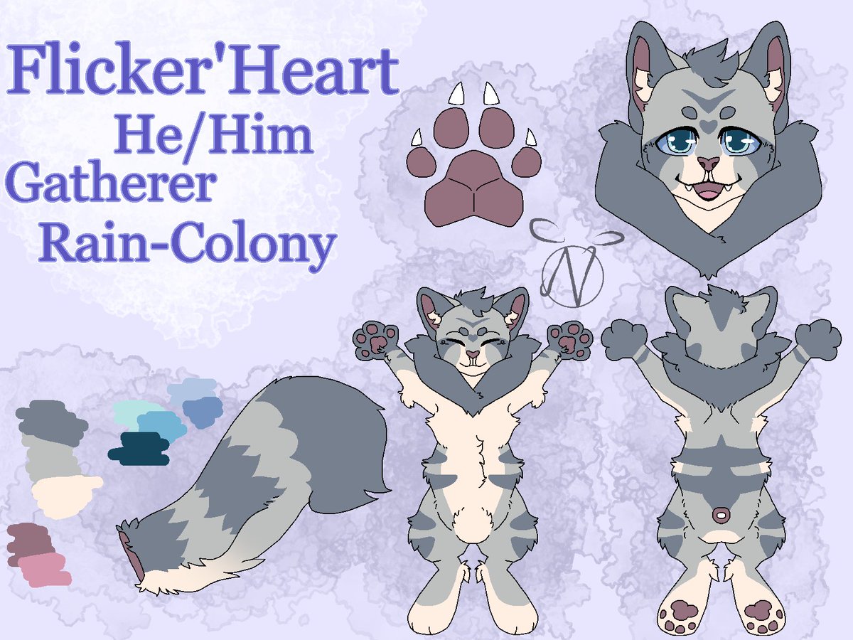 The_MaskedDruid's tweet photo. Reworked a character!
Formerly known as SparkHeart

Probably use him for artfight if I finish the others in that time (I like to experiment with refsheets atm)
#digitalart #cat #warriorcats #OC #refsheet https://t.co/QjR4ybajmF