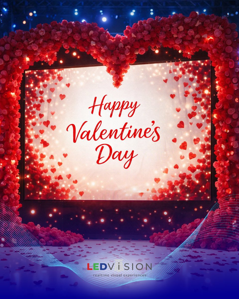 LEDVisionZA's tweet photo. ❤️✨ Love Shines Brighter with LEDVision ✨❤️
This Valentine’s Day, we celebrate the moments that connect us - the ones that glow with warmth, colour and emotion.

https://t.co/IGBnfT0DIw

#ValentinesDay #LEDVision #LoveInEveryMoment #LightingTheHeart #VisualExperiences https://t.co/aUdKM1RPrS