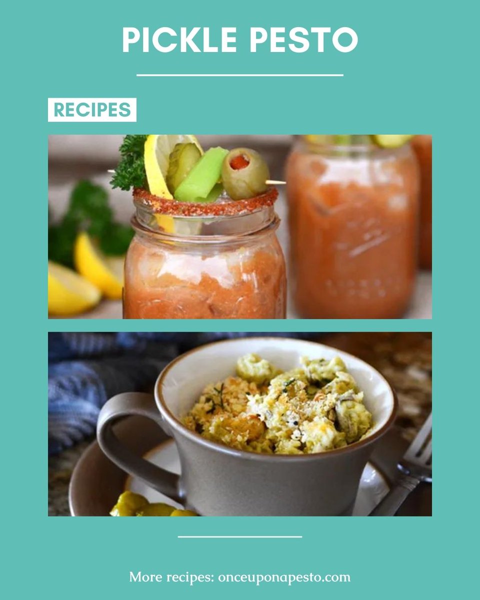 onceuponapesto's tweet photo. This sauce will have you wanting more for days. Pickle Pesto is inspired by Fiji. π« #PestoRecipe #PestoProcess #HomemadePesto #PickleRecipes https://t.co/V3I2fS2F0K