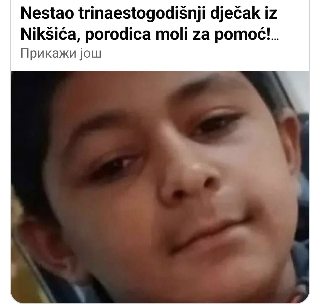 ❗️Ako ga ko vidi pozovite 069 703 726 ili policiju❗️