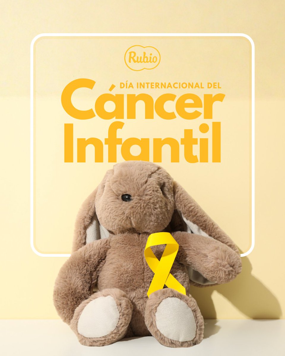 Día Internacional del Cáncer Infantil.
Un día para concienciar, todos los días para apoyar.
Que su única lucha sea jugar y crecer💛.

#DíaInternacionalDelCáncerInfantil #Apoyo #Investigación #Esperanza