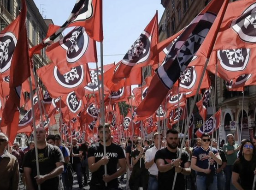 TracTerrorism's tweet image. Court Convicts 12 'CasaPound' Activists of Reorganizing the #Fascist Party, #Bari, Apulia Region, #Italy 
trackingterrorism.org/chatter/court-…