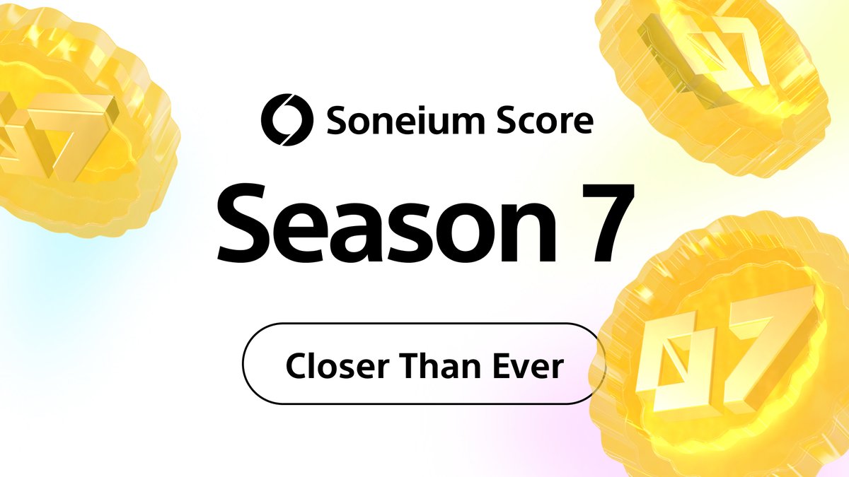 🧵 Soneium Score Season 7 NFT Guide

Your complete thread to all the NFTs you can mint this season! 👇