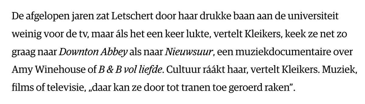 BenedictJansse2's tweet photo. @PuttenBas B&amp;B vol liefde: 'Cultuur ráákt haar'.  #Huhh https://t.co/RzWCru3ESJ