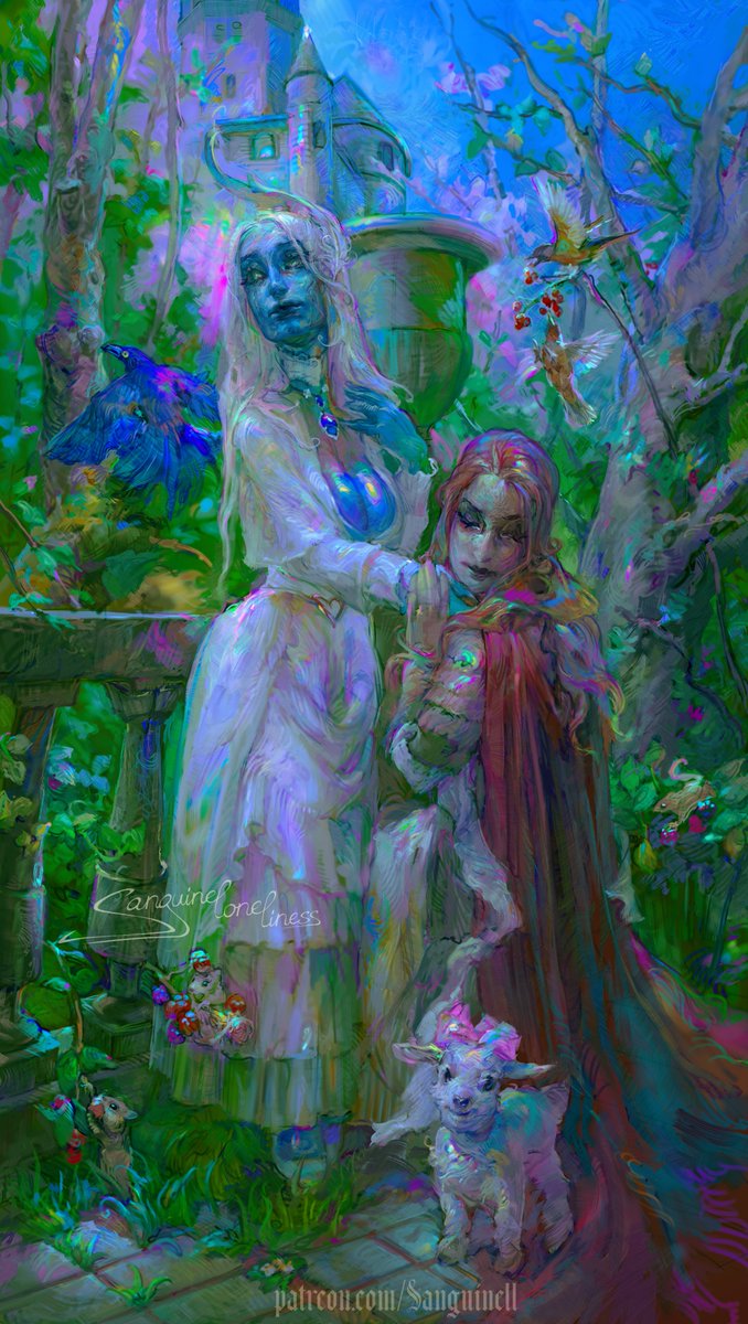 Sanguinellines's tweet photo. It costs $0.00 to support a 21yo illustrator https://t.co/juroZswq9Z