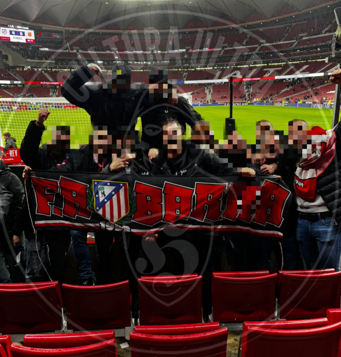 CulturaUltraESP's tweet photo. Sección Barna del Frente Atlético
Atlético de Madrid - FC Barcelona 12.02.26
#atleti #AtletiBarça https://t.co/xU4J79hhuW