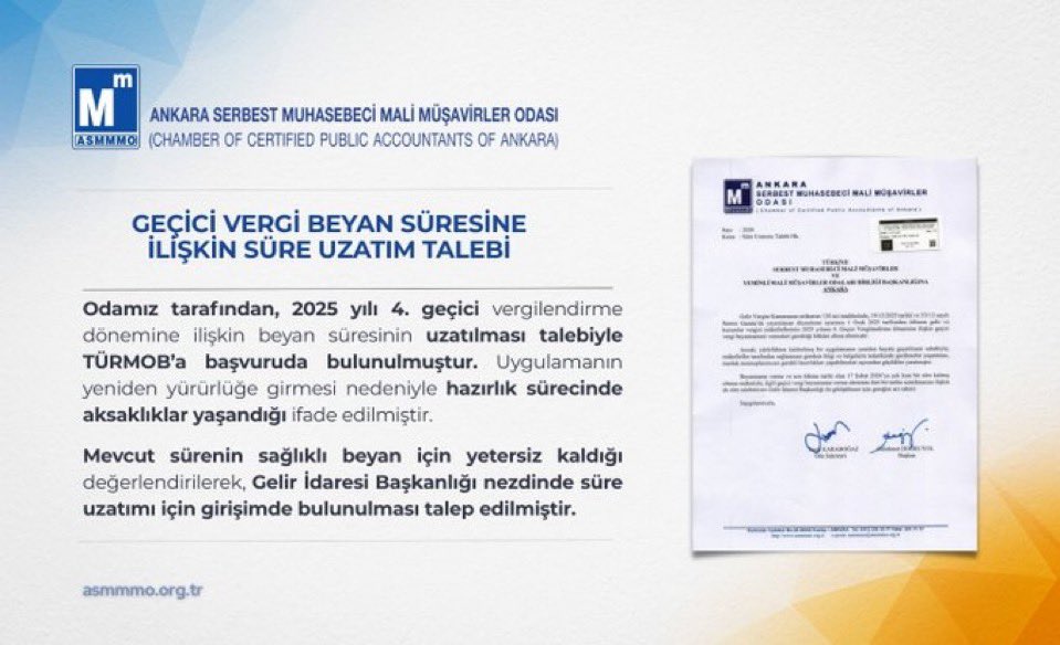 Geçici denen şey hiç geçmez mi?

Her şeyi kronik bir çözümsüzlüğe dönüştürmeyin <a href="/gibsosyalmedya/">Gelir İdaresi Başkanlığı</a> 

Uyuma <a href="/ISMMMODASI/">İstanbul SMMM Odası</a> 

#BeyanlarUzatılsın