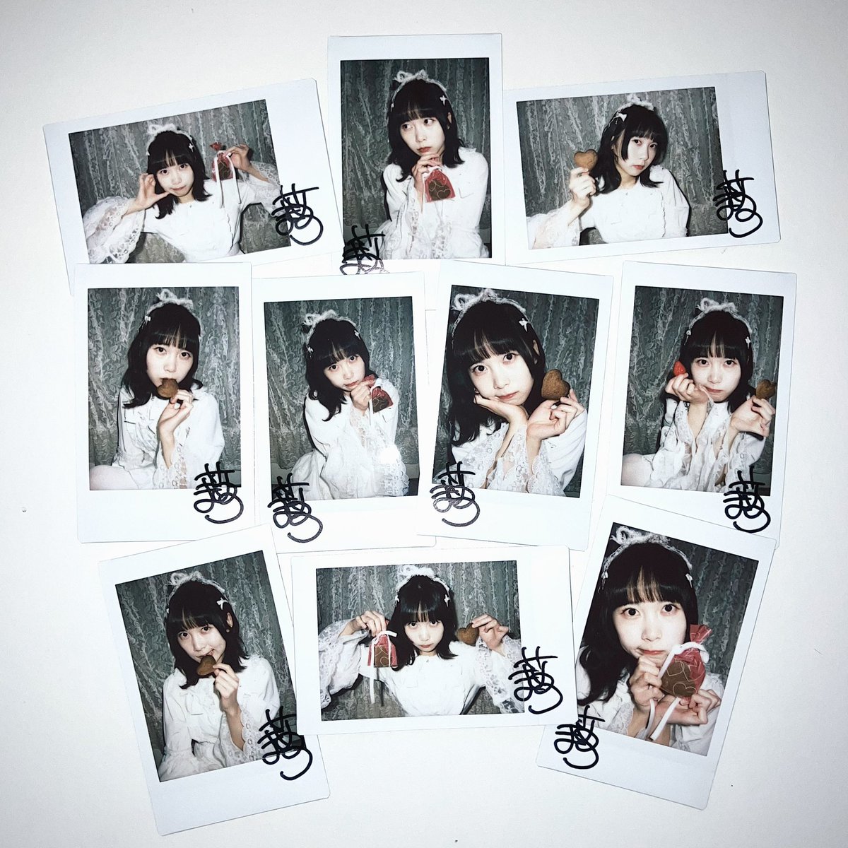 グッズ情報】 2/14物販より、甲斐莉乃ランチェキ＆落書きチェキの新