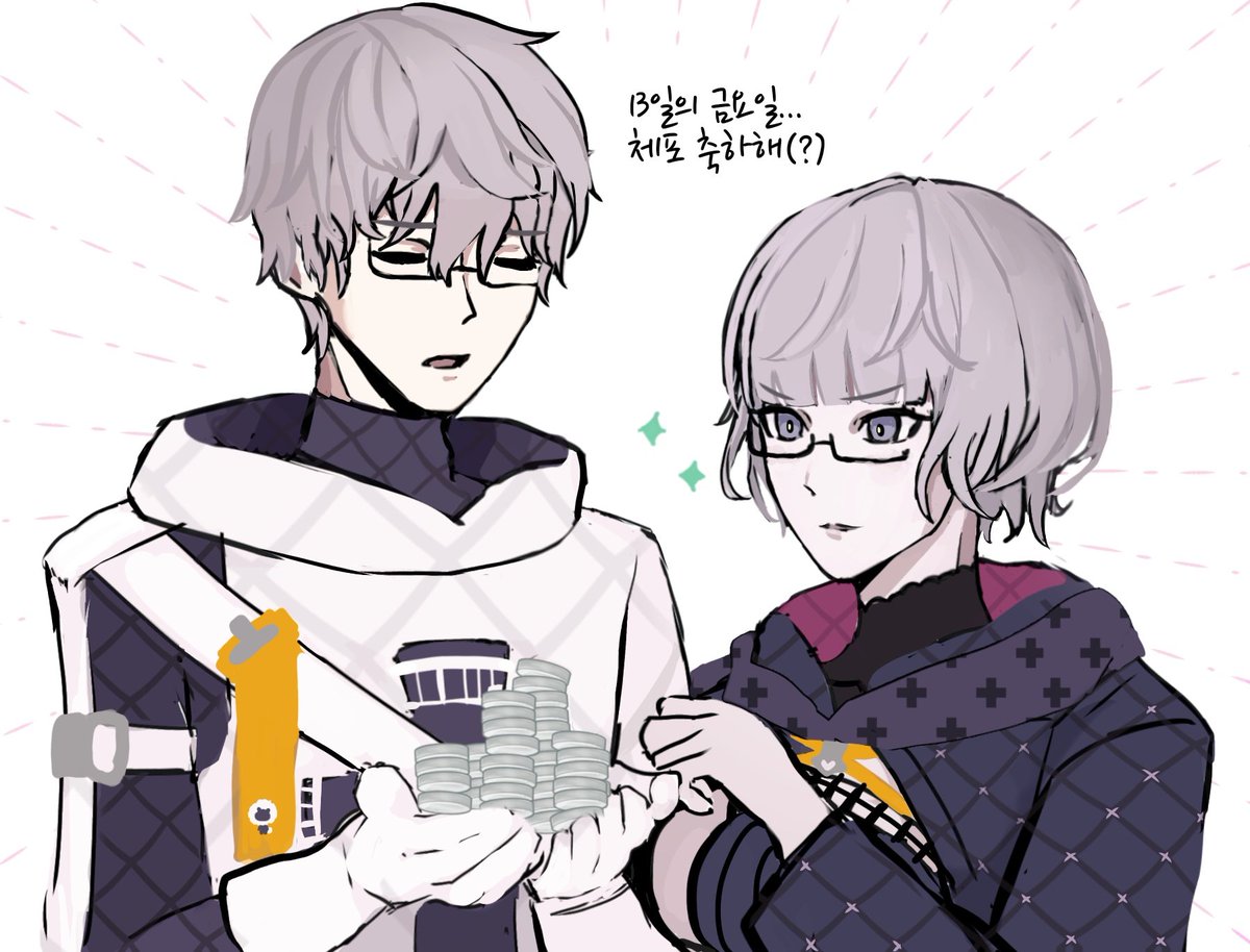 13일의 금요일이라 오랜만에 몰레즈 낙서를...
지각 아니라고 해줘