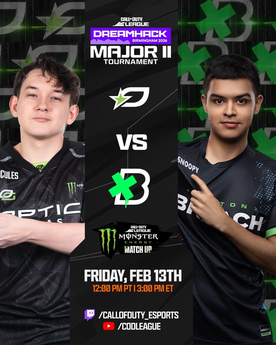 🗓️ Jour 1 | Semaine 1 

Les matchs de qualification pour le Major II commencent aujourd’hui ! 

Au programme ce soir :
• 21h00 <a href="/OpTicTexas/">OpTic Texas</a> vs. <a href="/BostonBreach/">Boston Breach</a> 
• 22h30 <a href="/TorontoKOI/">Toronto KOI</a> vs. <a href="/RoyalRavens/">Carolina Royal Ravens</a> 
• 00h00 <a href="/MiamiHeretics/">Miami Heretics</a> vs. <a href="/FaZe_Vegas/">FaZe Vegas</a> 

#CDL2026