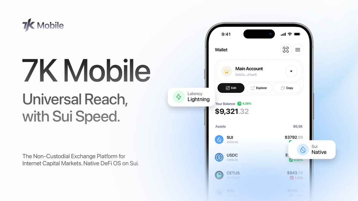7K DeFi /水/ on Sui tweet media