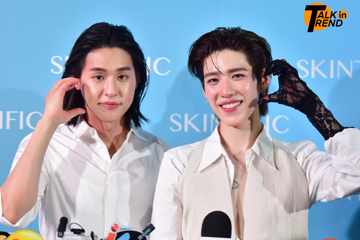 ออกงานคู่อีกครั้งกับสองเพื่อนรัก “บิวกิ้นพีพี” ในงาน SKINTIFIC Brighten Every Moment with BILLKIN &amp; PP KRIT ✨

#SKINTIFICxBILLKINPP
#377คืนผิวดีบิวกิ้นพีพี
#SkintificEveryMomentxBKPP
#Bbillkin #PPKritt