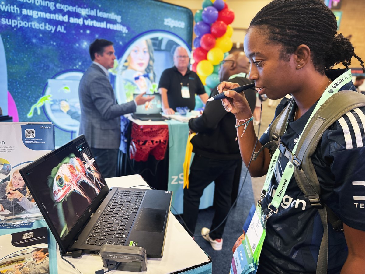 We’re excited to be at ASTE 2026! See how zSpace helps students explore careers and build real-world skills through immersive AR/VR—no headset needed.
🎤 Session:  Redefining Exploration Through Immersive Tech 
🗓️ Feb 14 🕓 3:50–4:50 PM 📍Club Room 1
aste.org/conference/