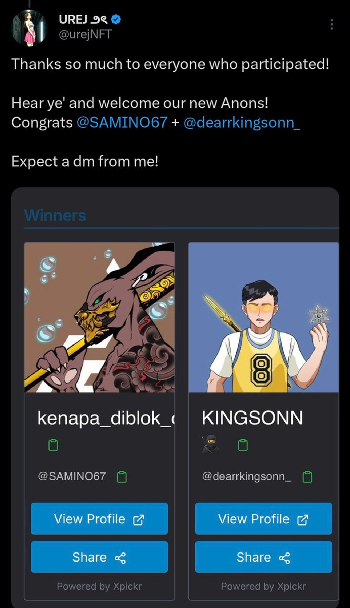 KINGSONN 🥷 tweet media