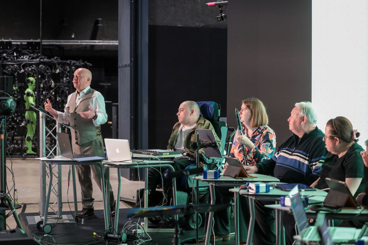 UlsterUni's tweet photo. Celebrating #InclusiveCreativity for #RENDRfestival
Following a concert, a symposium at Studio Ulster brought international voices together to explore how accessibility & innovation can shape the future of the creative industries.
Read more: https://t.co/SKQGqmtQ8x https://t.co/8yd7GCceuB