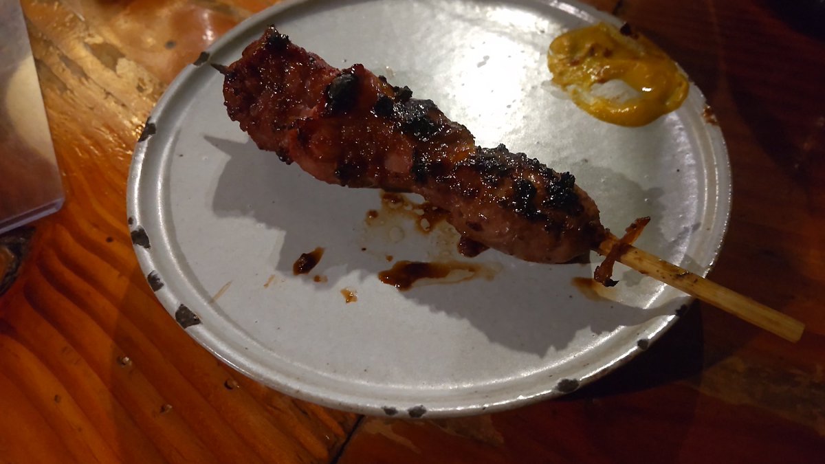 hm34BL91OwbOlsC's tweet image. その後、
#みのる
#もつ焼き
#中目黒
