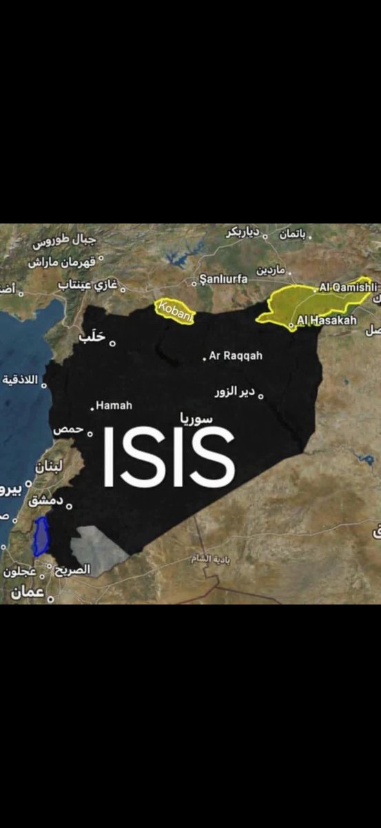 KurdiMuslim366's tweet photo. @ScharoMaroof Syrian Goverment= ISIS/HTS https://t.co/k73dZ8GOPD
