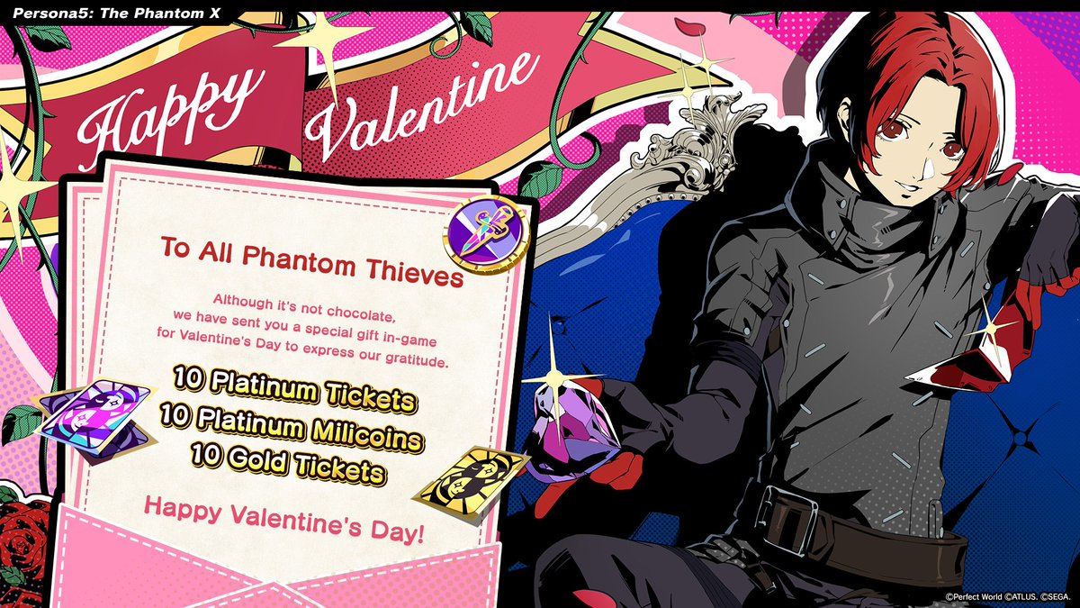 Persona5: The Phantom X (Official West) tweet media